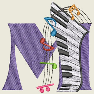 Musical Alphabet M